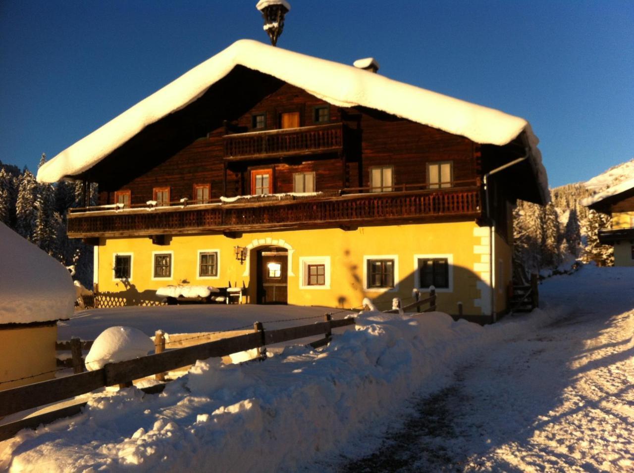 Ferienbauernhof Elmaugut Mühlbach Exterior foto